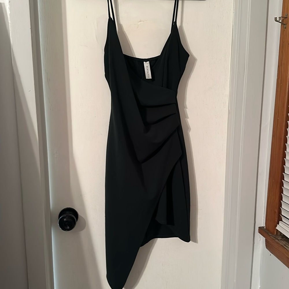 Dark green dress